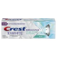 Bělicí zubní pasta Crest 3D White Brilliance Blast proti zápachu z úst